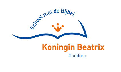 Logo School met de Bijbel 'Koningin Beatrix'